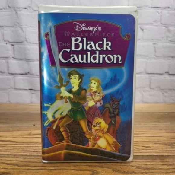 Disney Other - Disney "The Black Cauldron" VHS Vintage Disney Movie